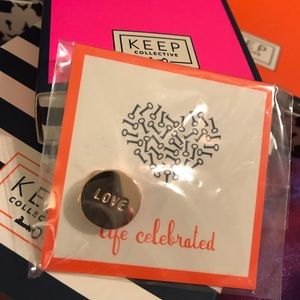 KEEP COLLECTIVE - Gold Pave LOVE